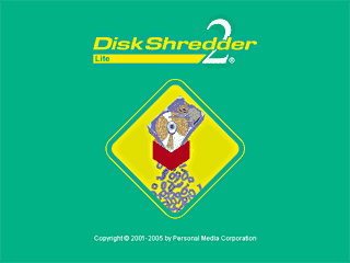 Screenshot of Disk Shredder