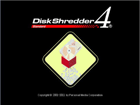 Screenshot of Disk Shredder