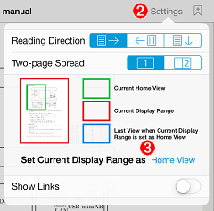 Release of Home View setting