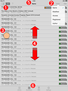 Storeroom : List format