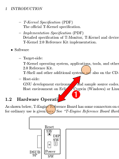 Magnification of the screen