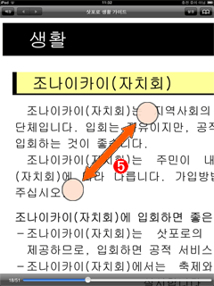 화면 확대