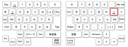 キー番号「52」