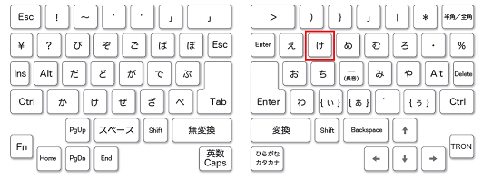 キー番号「48」