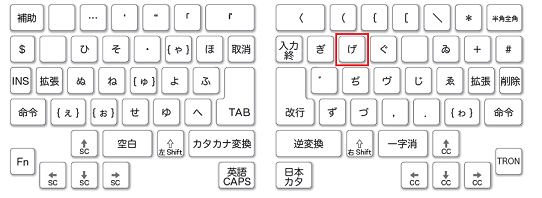 キー番号「48」