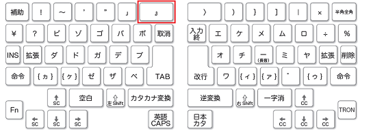 キー番号「07」